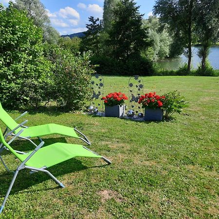 Ferienhaus Am Weserberglandsee Lauenforde Esterno foto