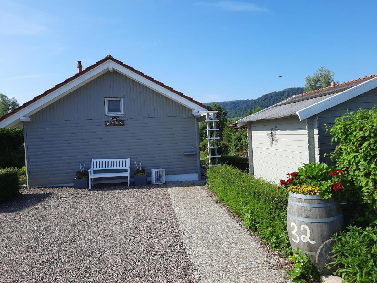 Ferienhaus Am Weserberglandsee Lauenforde Esterno foto